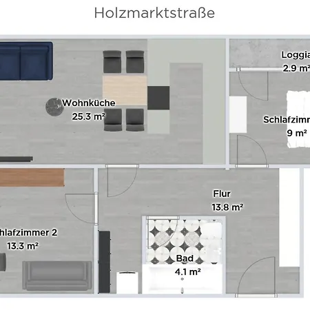 Holzmarktstrasse Appartement *